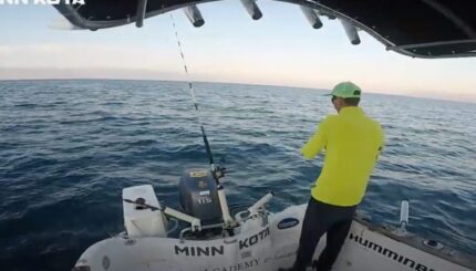 Traina con il vivo con Humminbird e MinnKota (by Bruno Niceta) 1